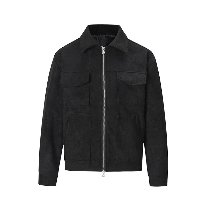 Jacke im Utility-Stil mit Reißverschluss