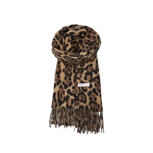 Leopard scarf
